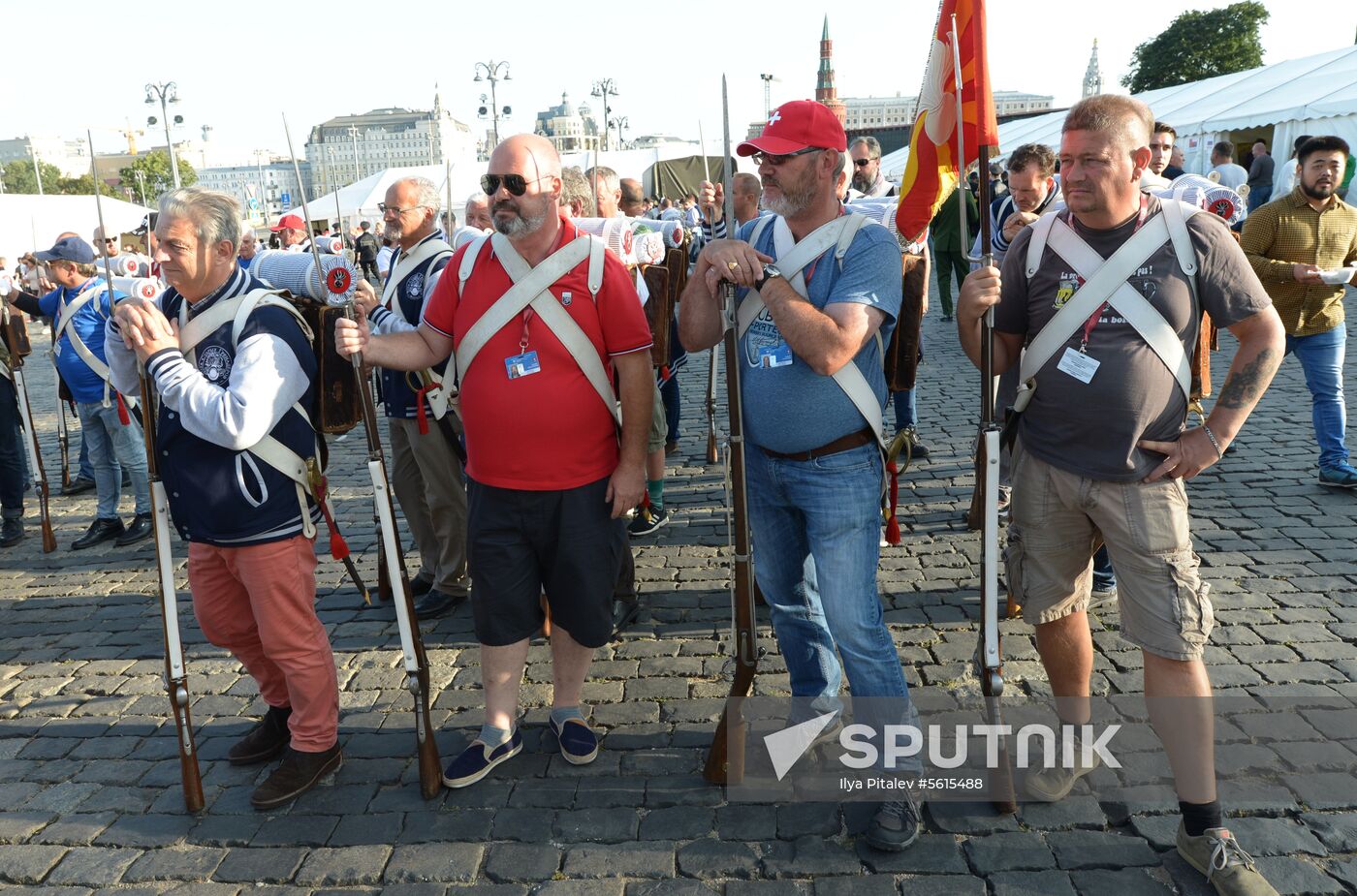 Final rehearsal of Spasskaya Tower festival's opening ceremony