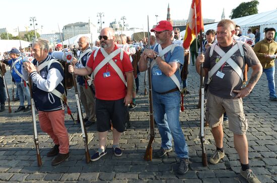 Final rehearsal of Spasskaya Tower festival's opening ceremony