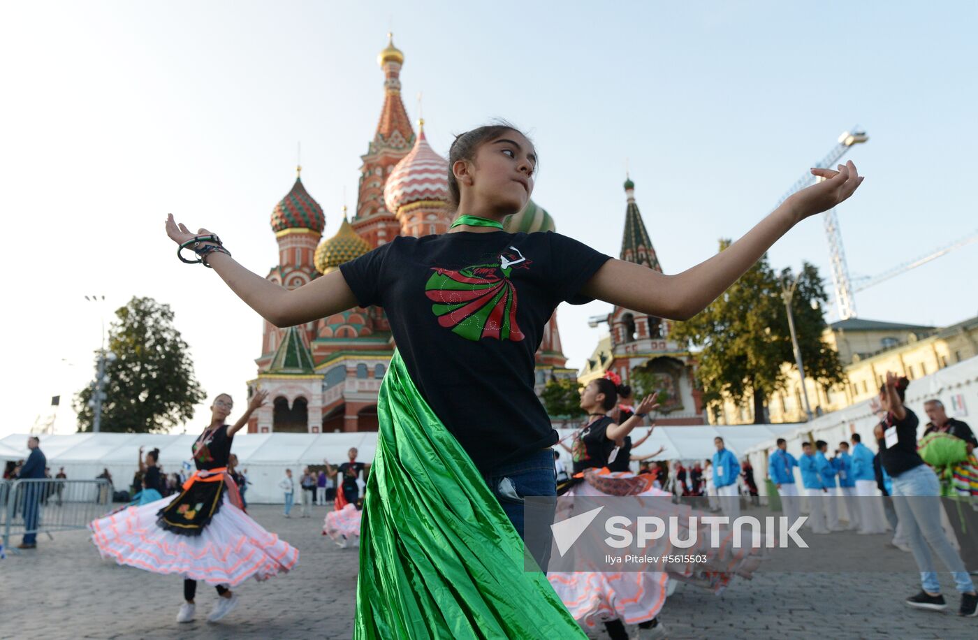 Final rehearsal of Spasskaya Tower festival's opening ceremony