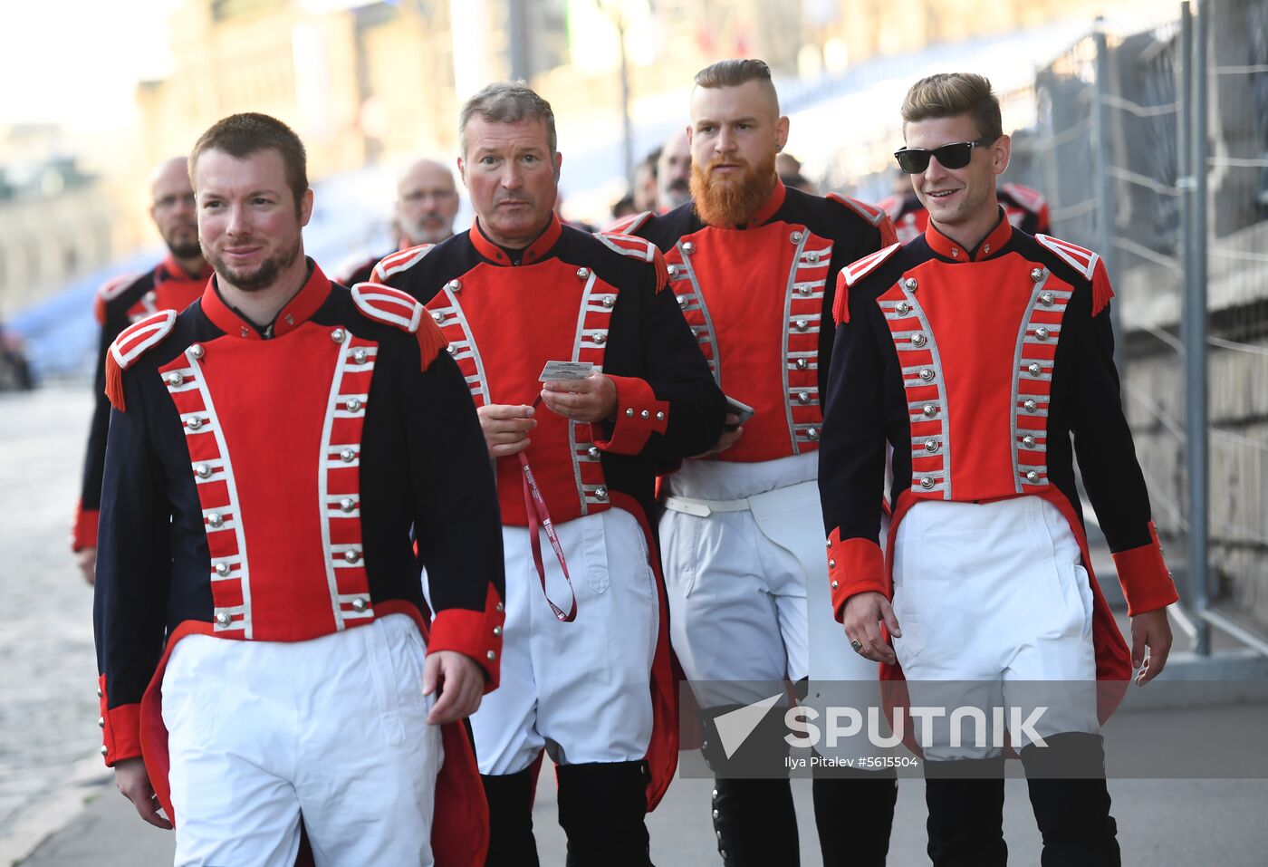Final rehearsal of Spasskaya Tower festival's opening ceremony
