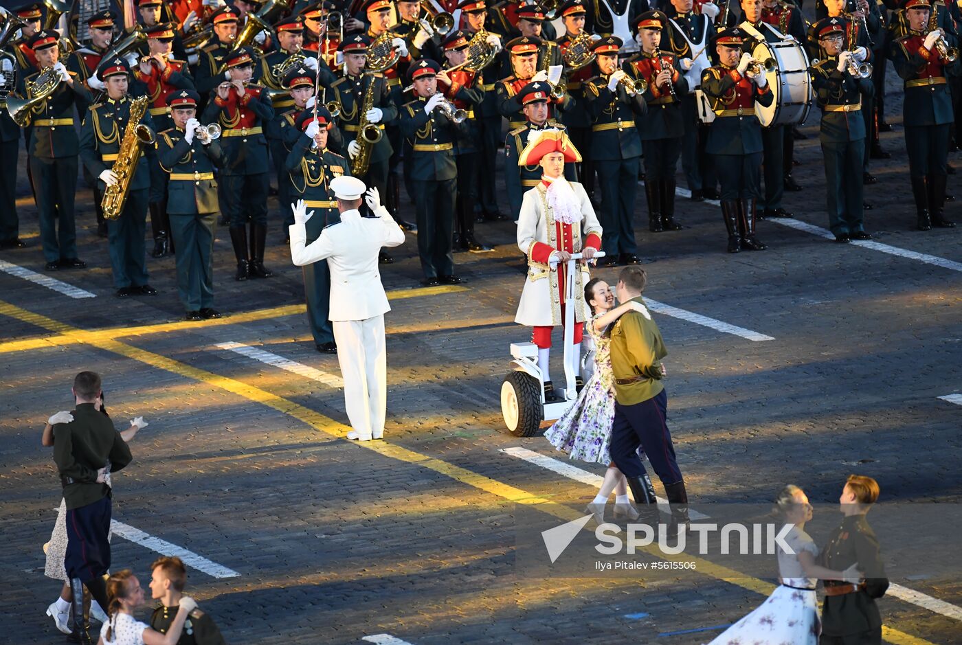 Final rehearsal of Spasskaya Tower festival's opening ceremony