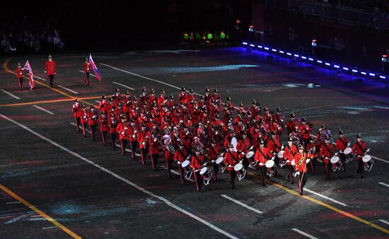 Final rehearsal of Spasskaya Tower festival's opening ceremony