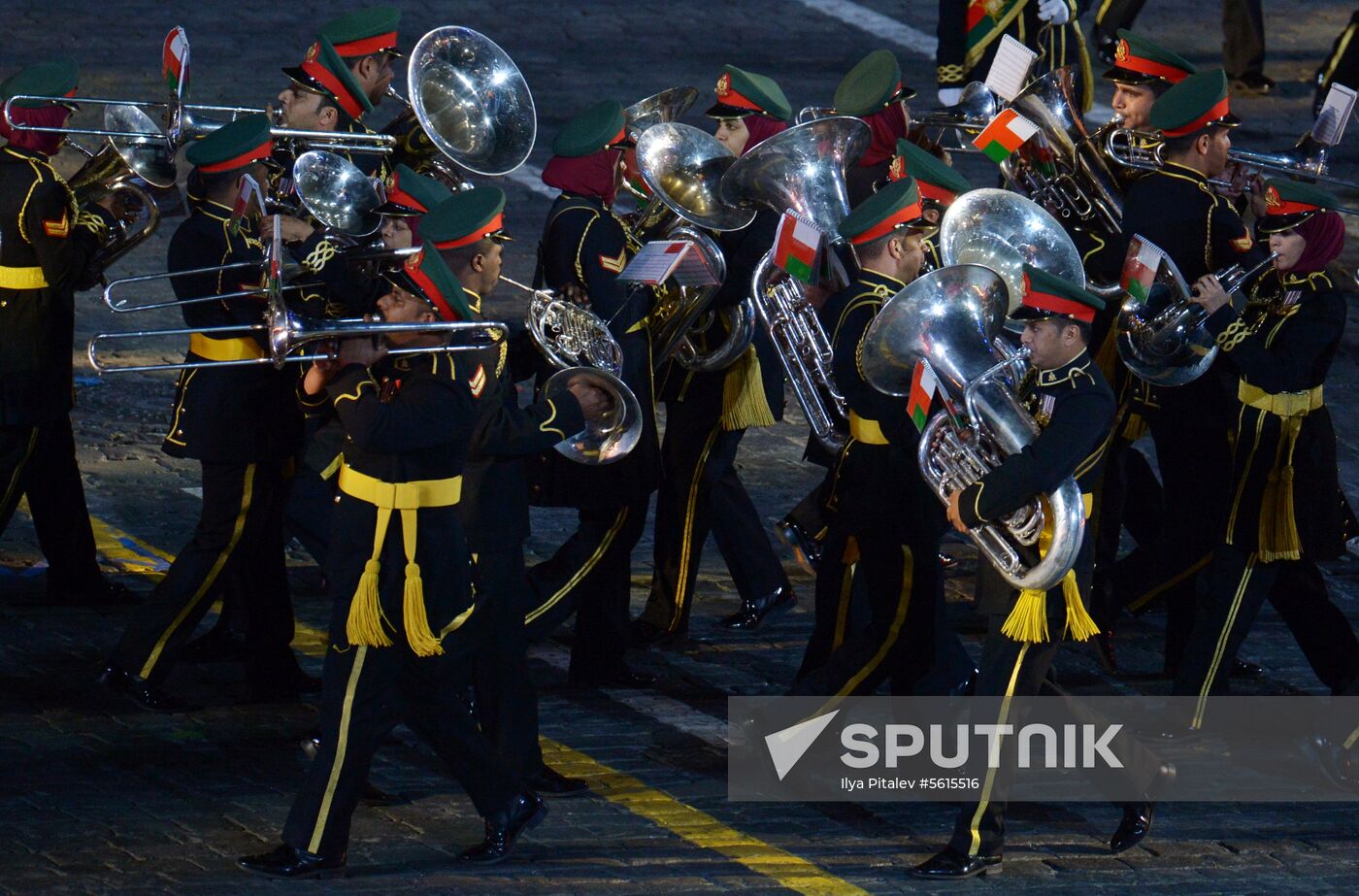 Final rehearsal of Spasskaya Tower festival's opening ceremony