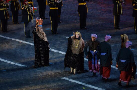 Final rehearsal of Spasskaya Tower festival's opening ceremony
