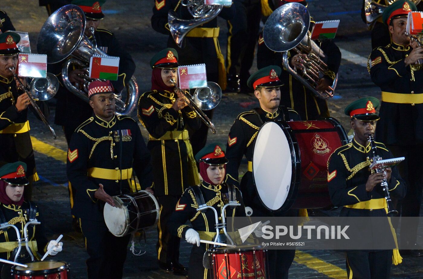 Final rehearsal of Spasskaya Tower festival's opening ceremony