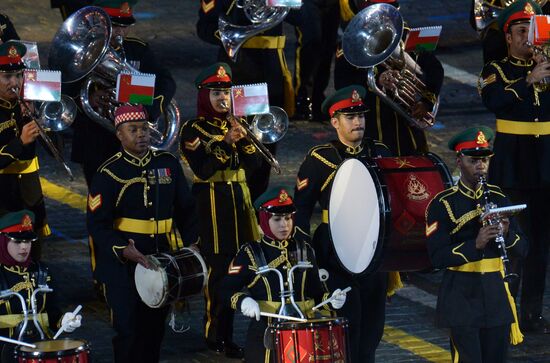 Final rehearsal of Spasskaya Tower festival's opening ceremony