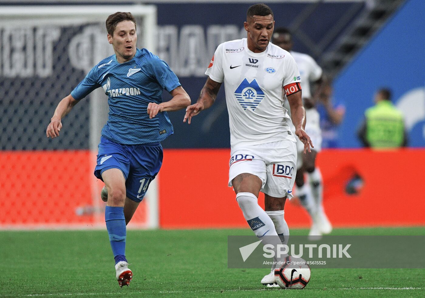 Football. UEFA Europe League. Zenit vs. Molde