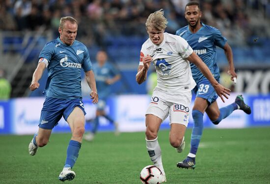 Football. UEFA Europe League. Zenit vs. Molde