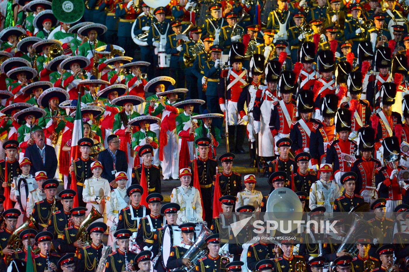 Final rehearsal of Spasskaya Tower festival's opening ceremony