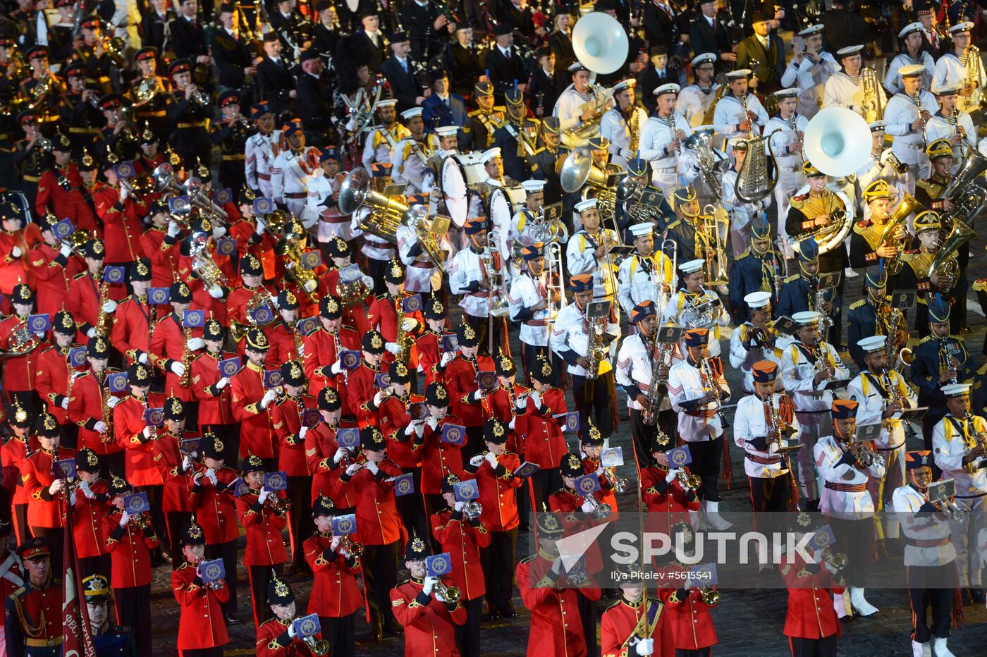 Final rehearsal of Spasskaya Tower festival's opening ceremony