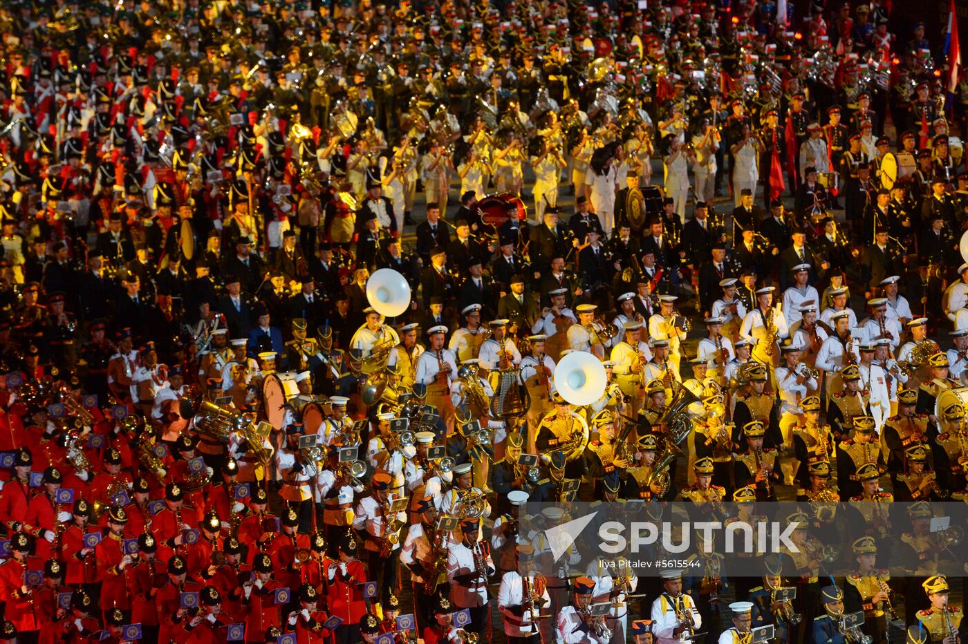 Final rehearsal of Spasskaya Tower festival's opening ceremony
