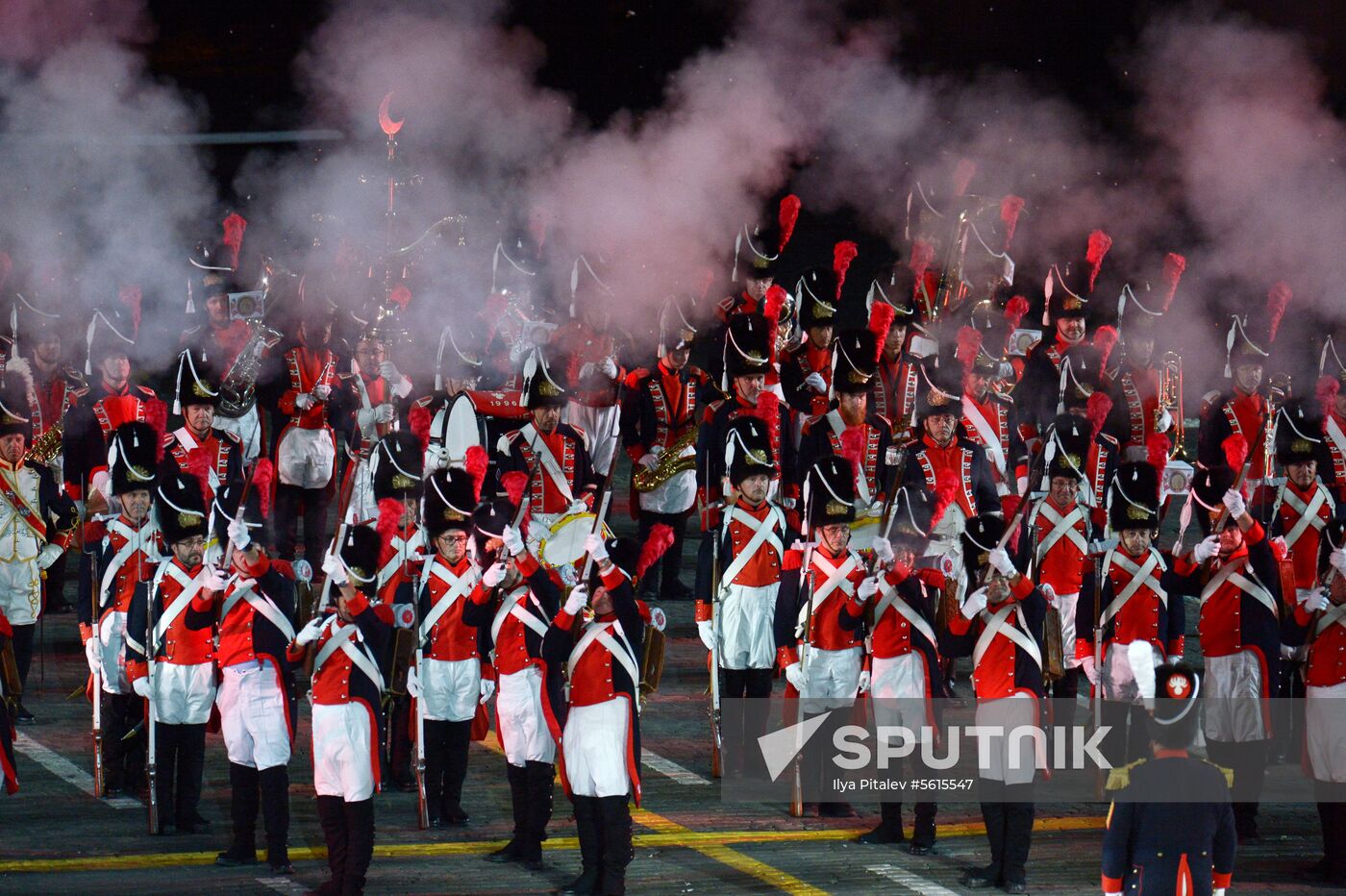 Final rehearsal of Spasskaya Tower festival's opening ceremony