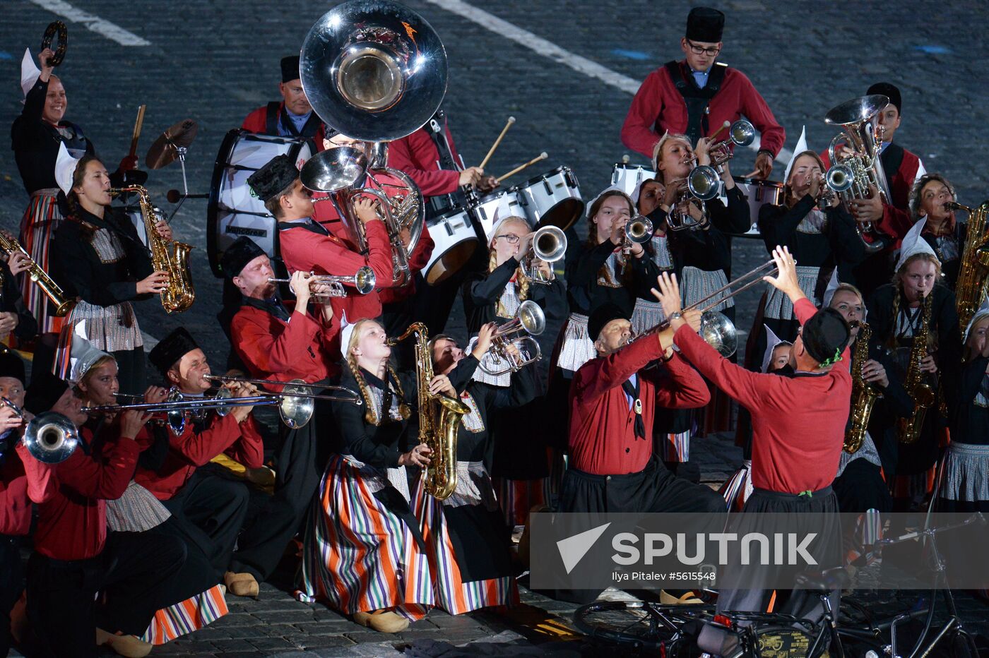 Final rehearsal of Spasskaya Tower festival's opening ceremony