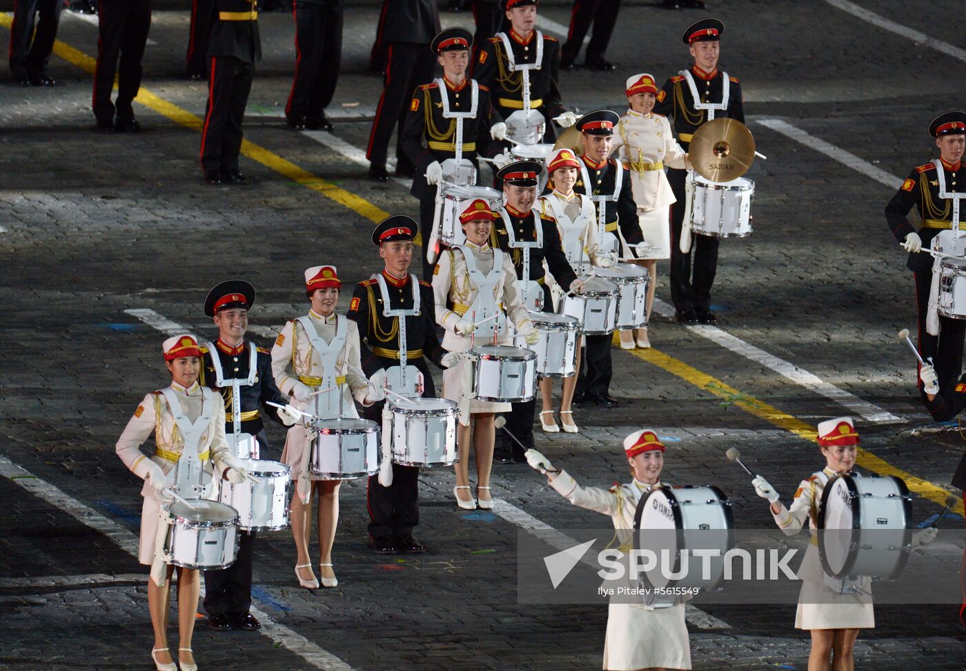 Final rehearsal of Spasskaya Tower festival's opening ceremony