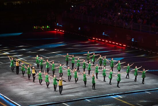 Final rehearsal of Spasskaya Tower festival's opening ceremony