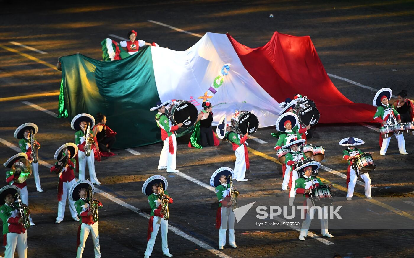 Final rehearsal of Spasskaya Tower festival's opening ceremony