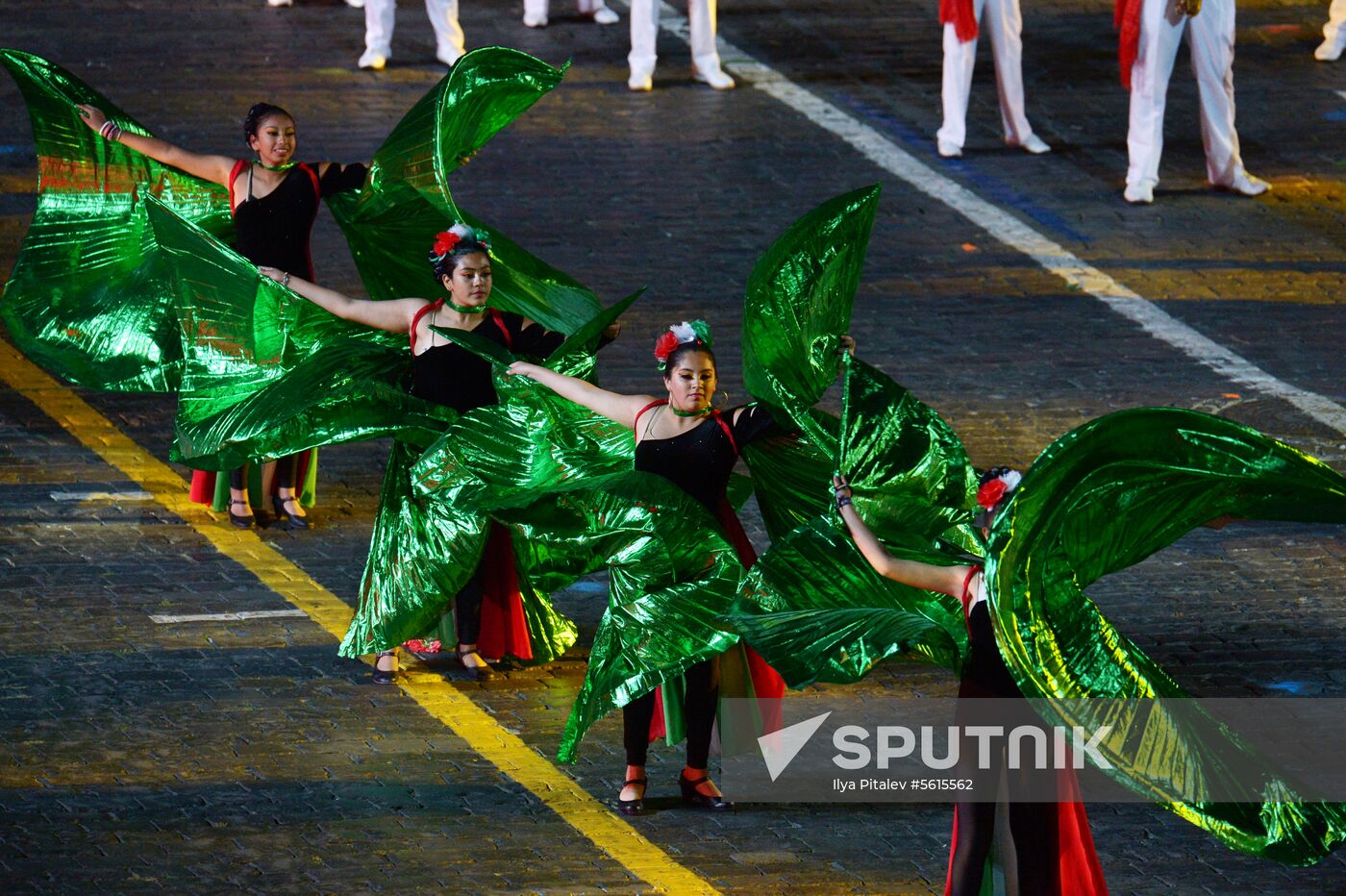 Final rehearsal of Spasskaya Tower festival's opening ceremony