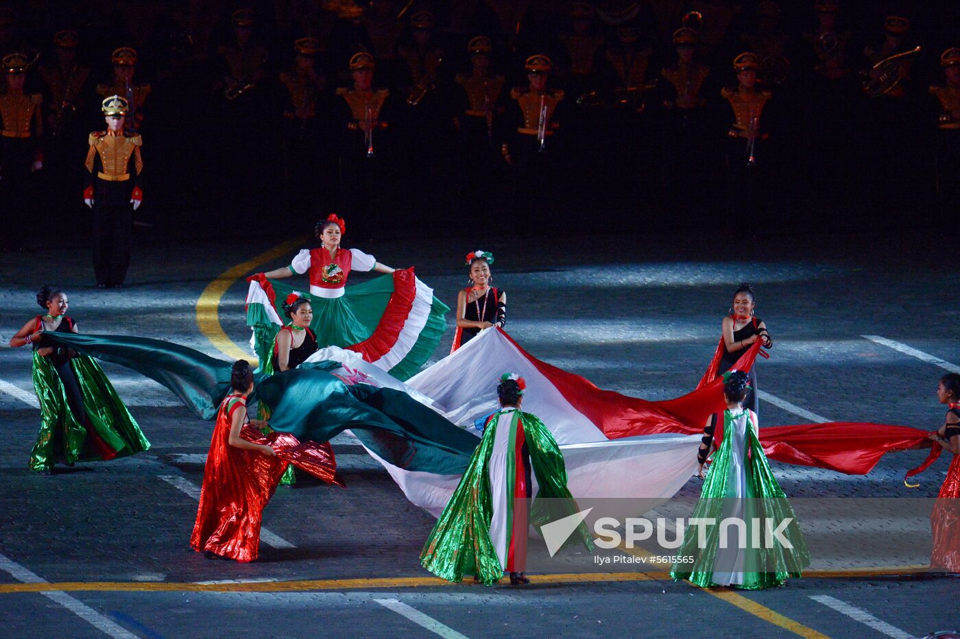 Final rehearsal of Spasskaya Tower festival's opening ceremony
