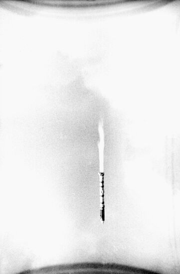 Carrier rocket with Intercosmos-11 satellite