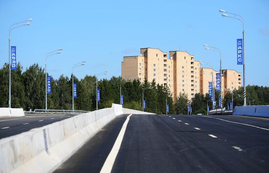 New section of Kaluzhskoye Highway opens for traffic
