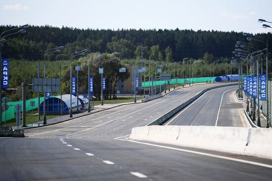 New section of Kaluzhskoye Highway opens for traffic