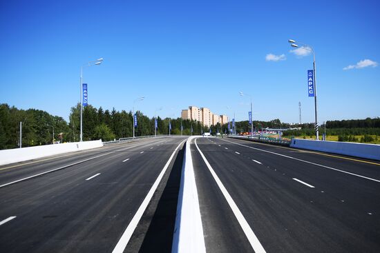 New section of Kaluzhskoye Highway opens for traffic