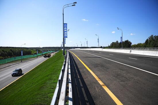 New section of Kaluzhskoye Highway opens for traffic