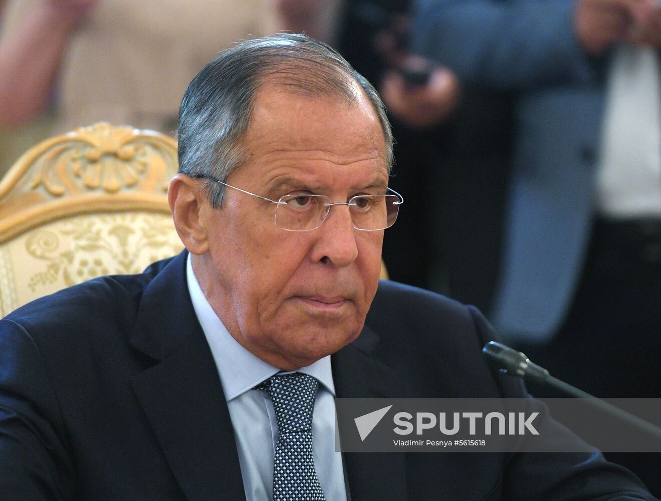 Meeting of Foreign Ministers of Russia and Turkey Sergey Lavrov and Mevlüt Cavusoglu