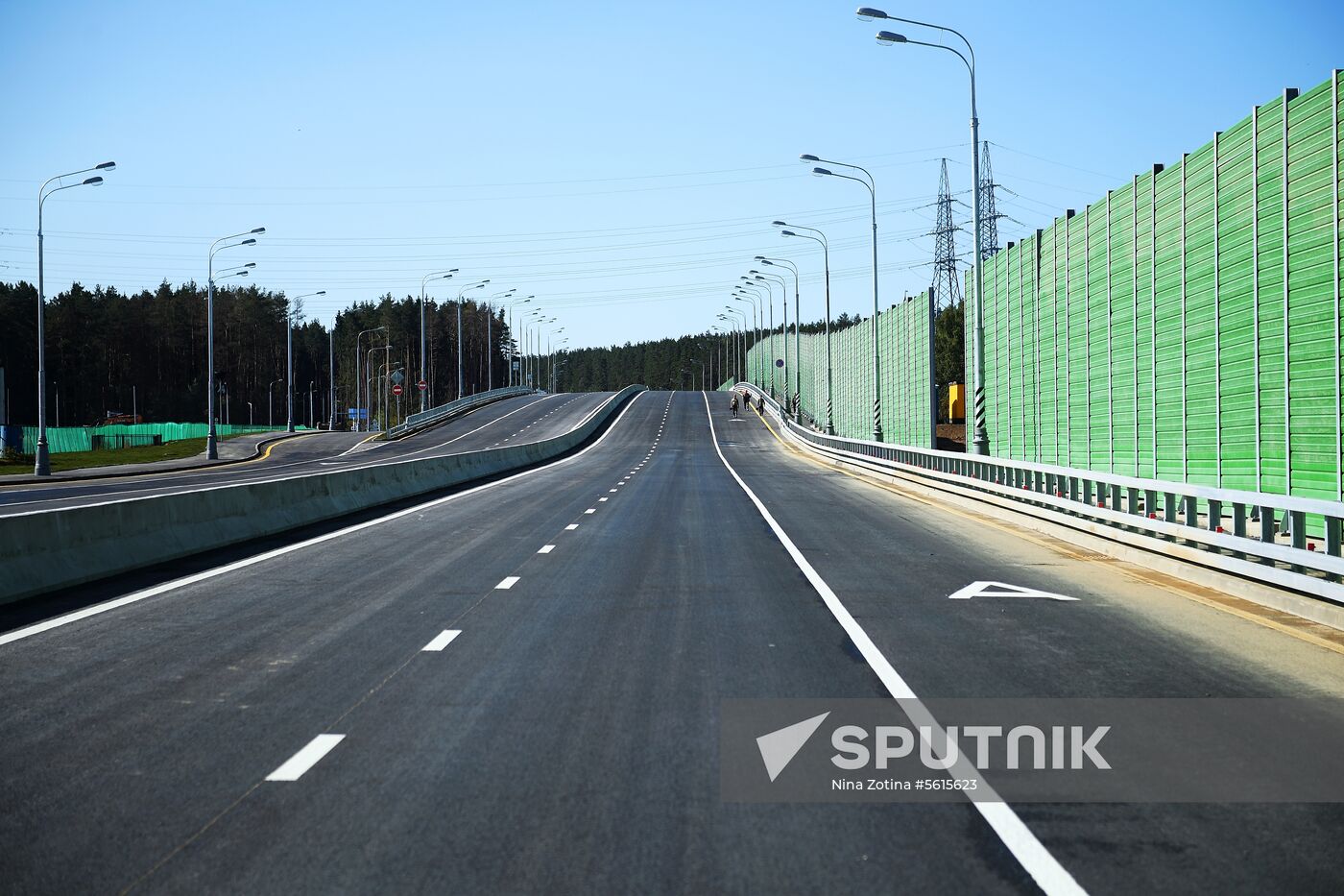 New section of Kaluzhskoye Highway opens for traffic