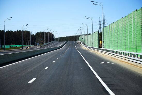 New section of Kaluzhskoye Highway opens for traffic