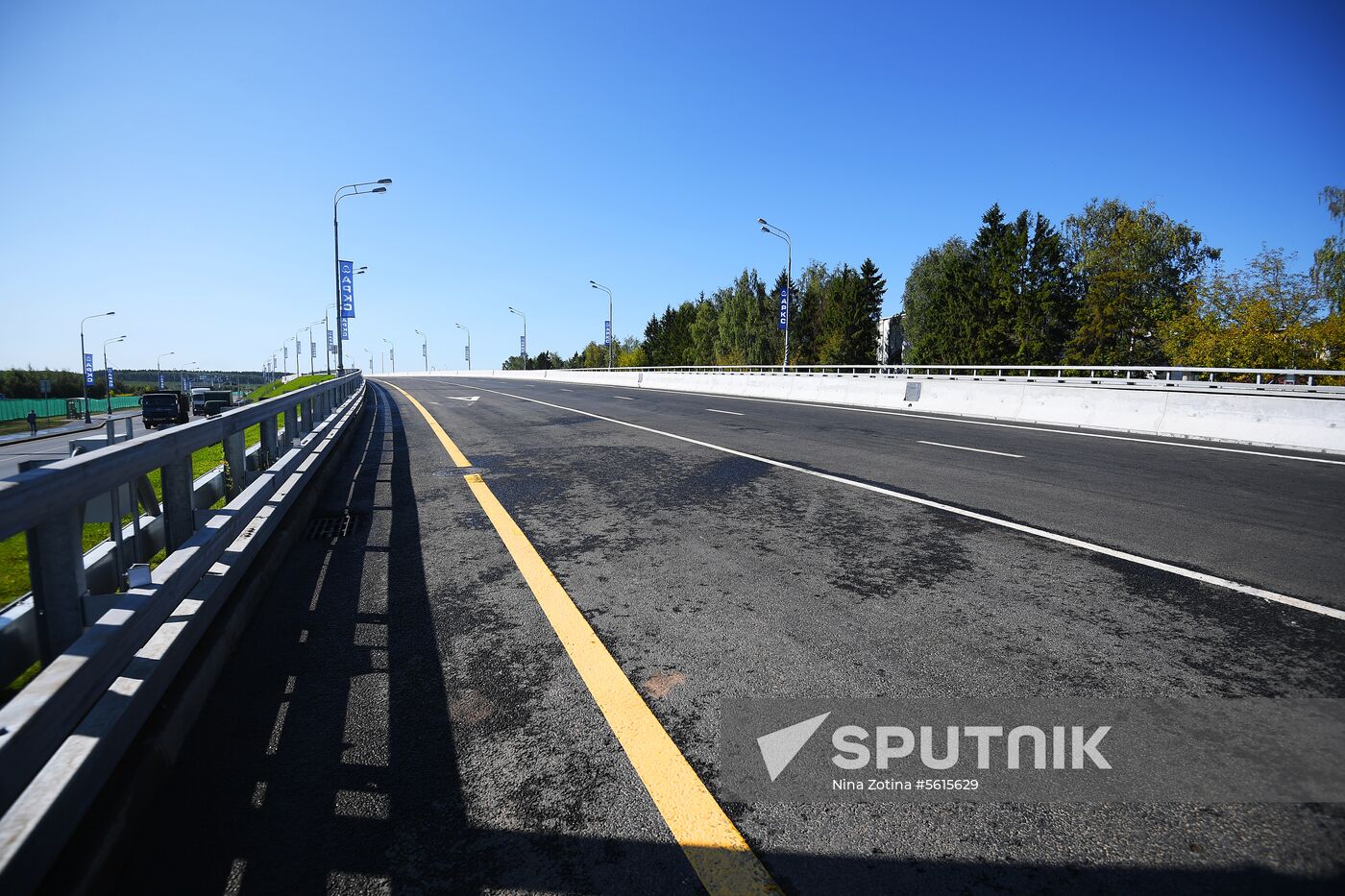New section of Kaluzhskoye Highway opens for traffic