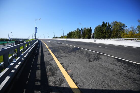 New section of Kaluzhskoye Highway opens for traffic