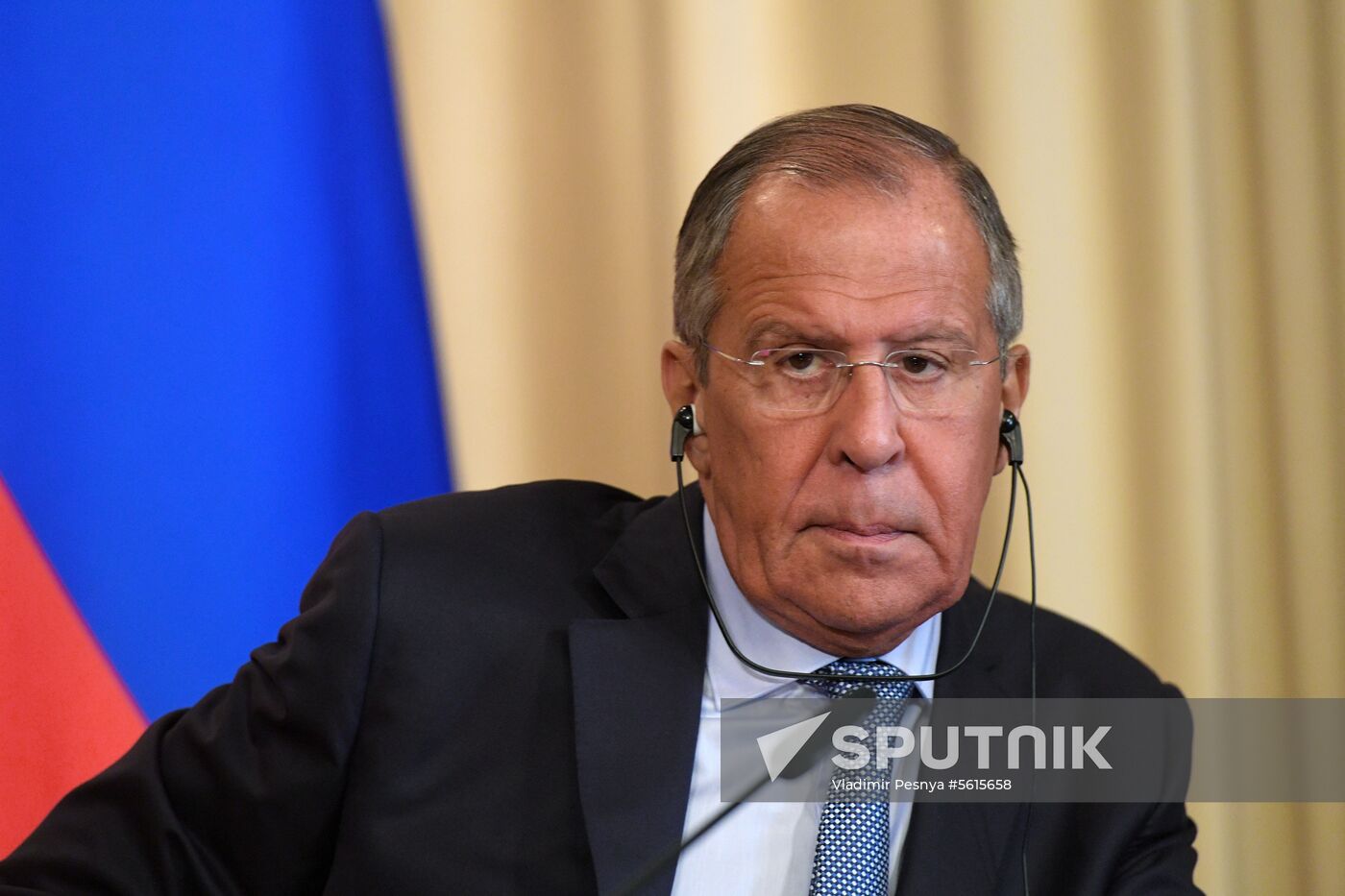 Meeting of Foreign Ministers of Russia and Turkey Sergey Lavrov and Mevlüt Cavusoglu