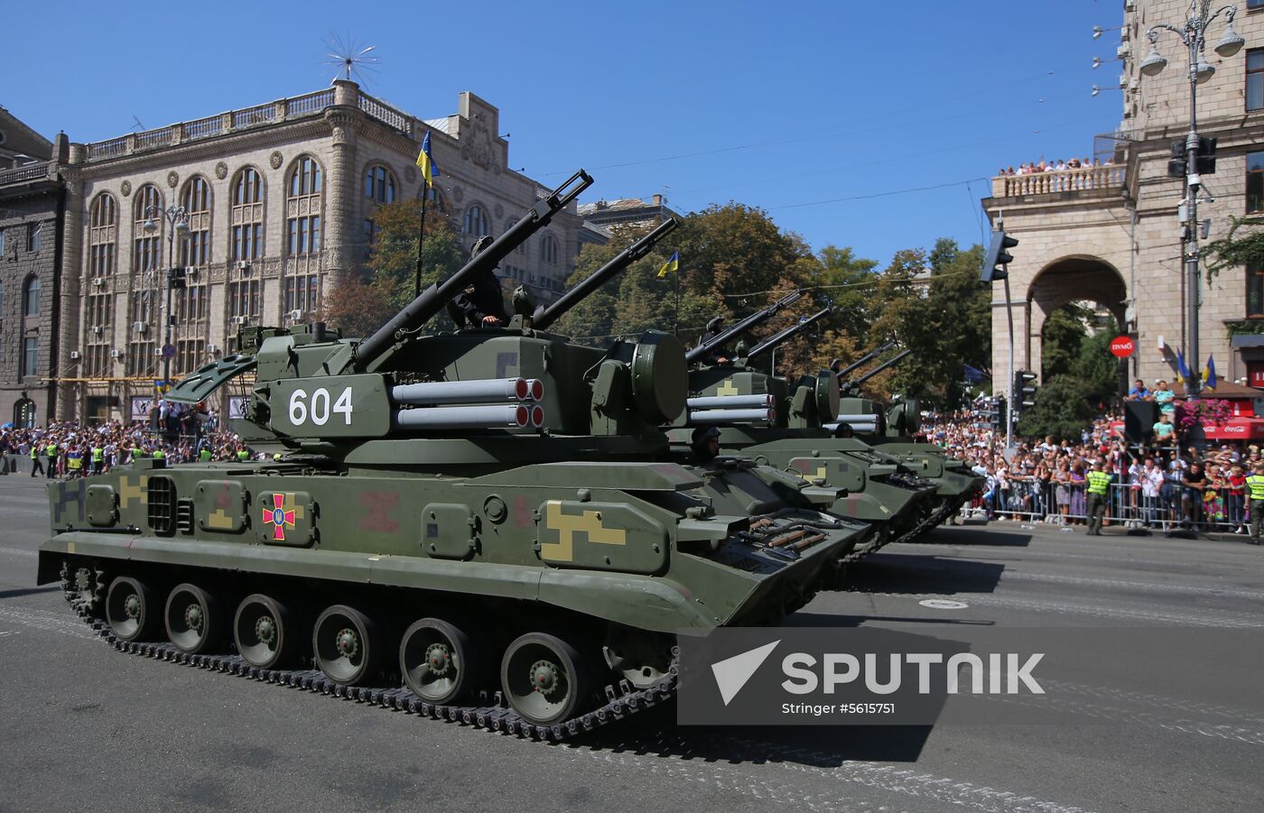Kiev hosts military parade to mark Ukraine's Independence Day