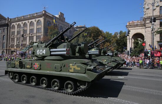 Kiev hosts military parade to mark Ukraine's Independence Day