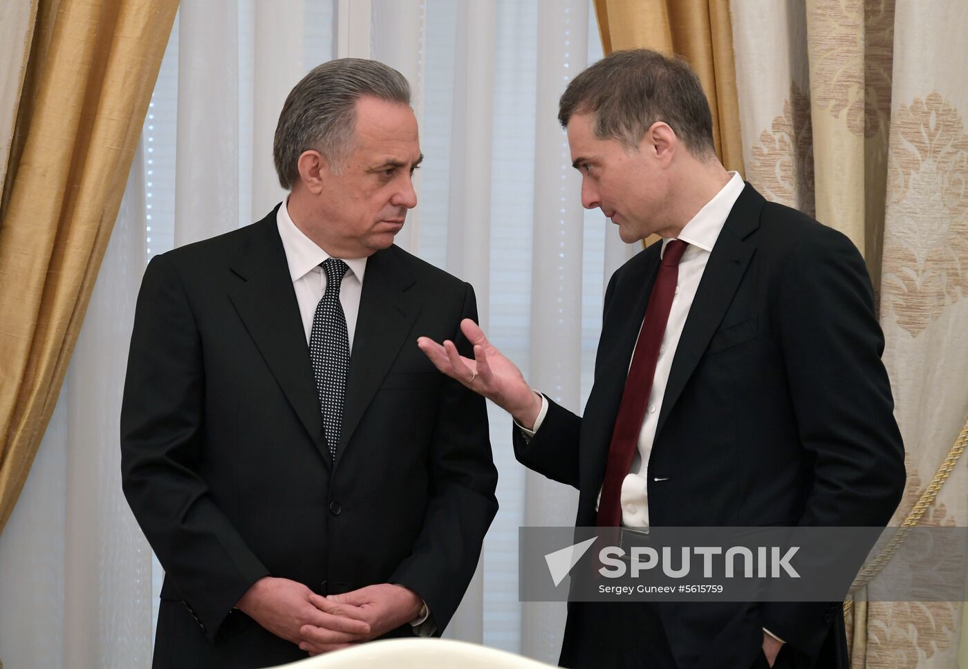 Russian President Vladimir Putin meets with President of the Republic of Abkhazia Raul Khadzhimba and President of South Ossetia Anatoly Bibilov