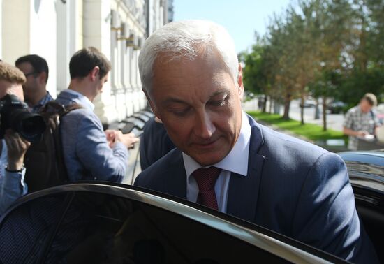 Deputy Prime Minister Anton Siluanov holds meeting with business representatives