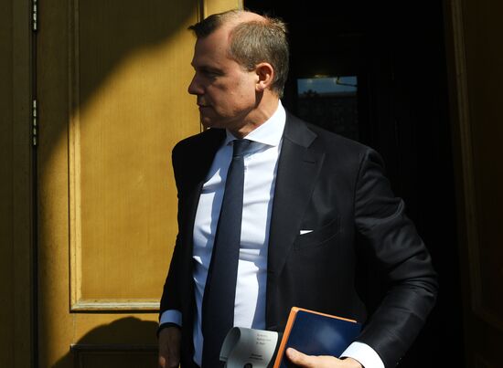 Deputy Prime Minister Anton Siluanov holds meeting with business representatives