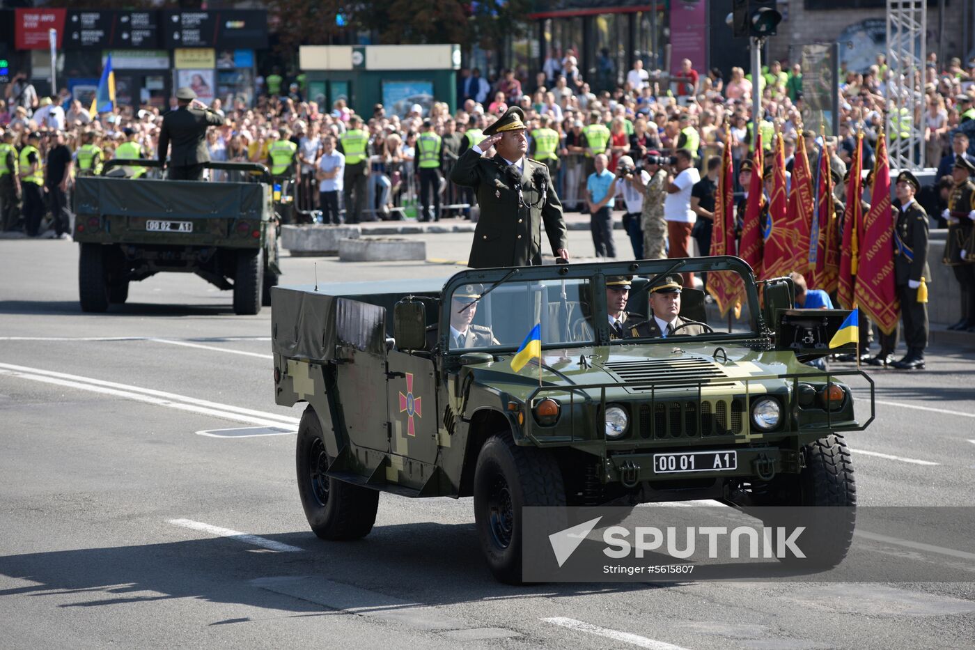 Kiev hosts military parade to mark Ukraine's Independence Day