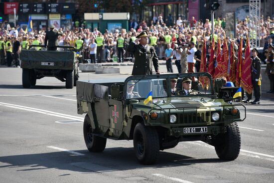 Kiev hosts military parade to mark Ukraine's Independence Day