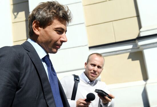 Deputy Prime Minister Anton Siluanov holds meeting with business representatives