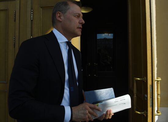 Deputy Prime Minister Anton Siluanov holds meeting with business representatives