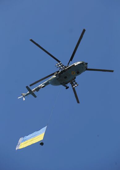 Kiev hosts military parade to mark Ukraine's Independence Day