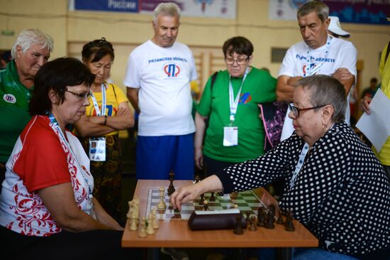 5th National  Pensioner Spartakiad in Novosibirsk