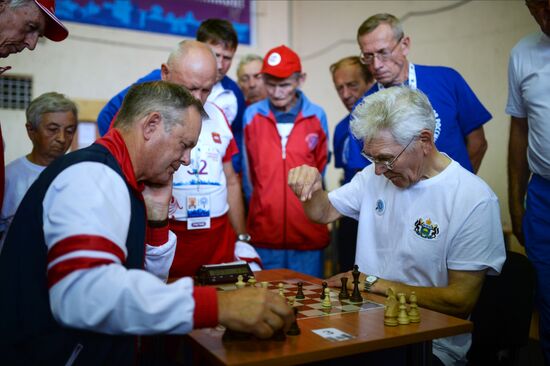 5th National  Pensioner Spartakiad in Novosibirsk