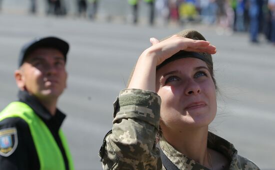 Kiev hosts military parade to mark Ukraine's Independence Day