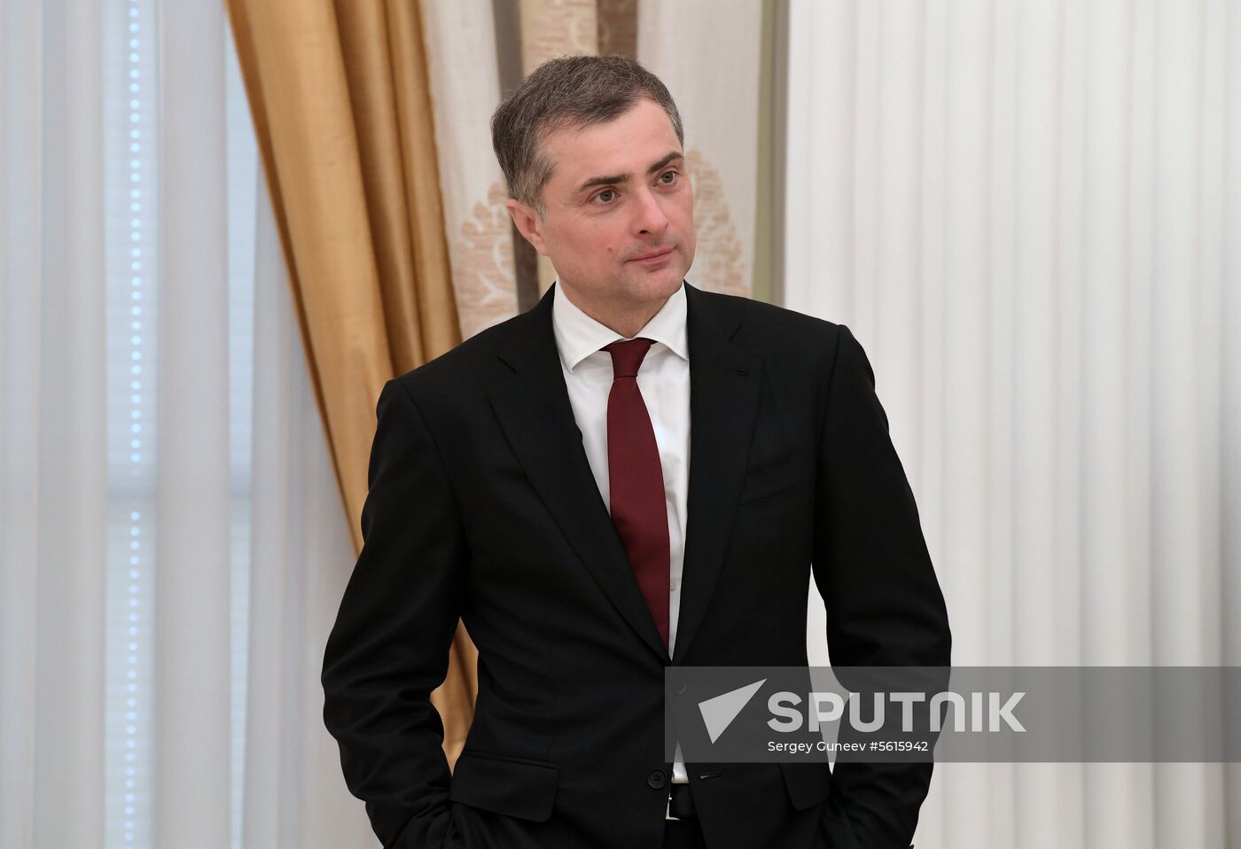 Russian President Vladimir Putin meets with President of the Republic of Abkhazia Raul Khadzhimba and President of South Ossetia Anatoly Bibilov