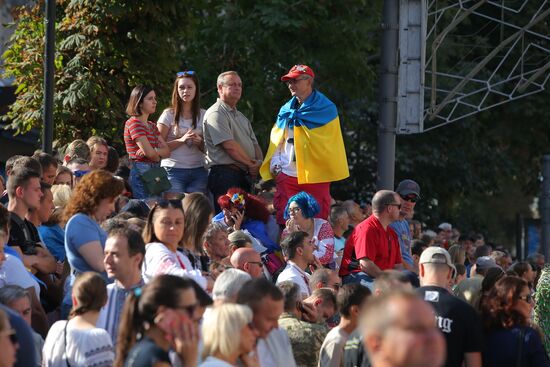 Kiev hosts military parade to mark Ukraine's Independence Day
