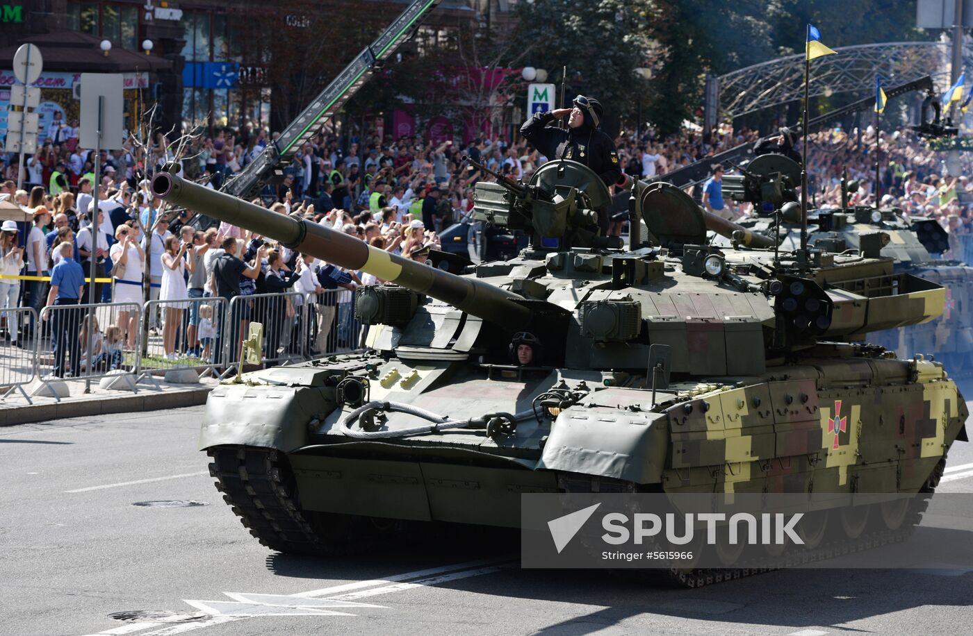 Kiev hosts military parade to mark Ukraine's Independence Day