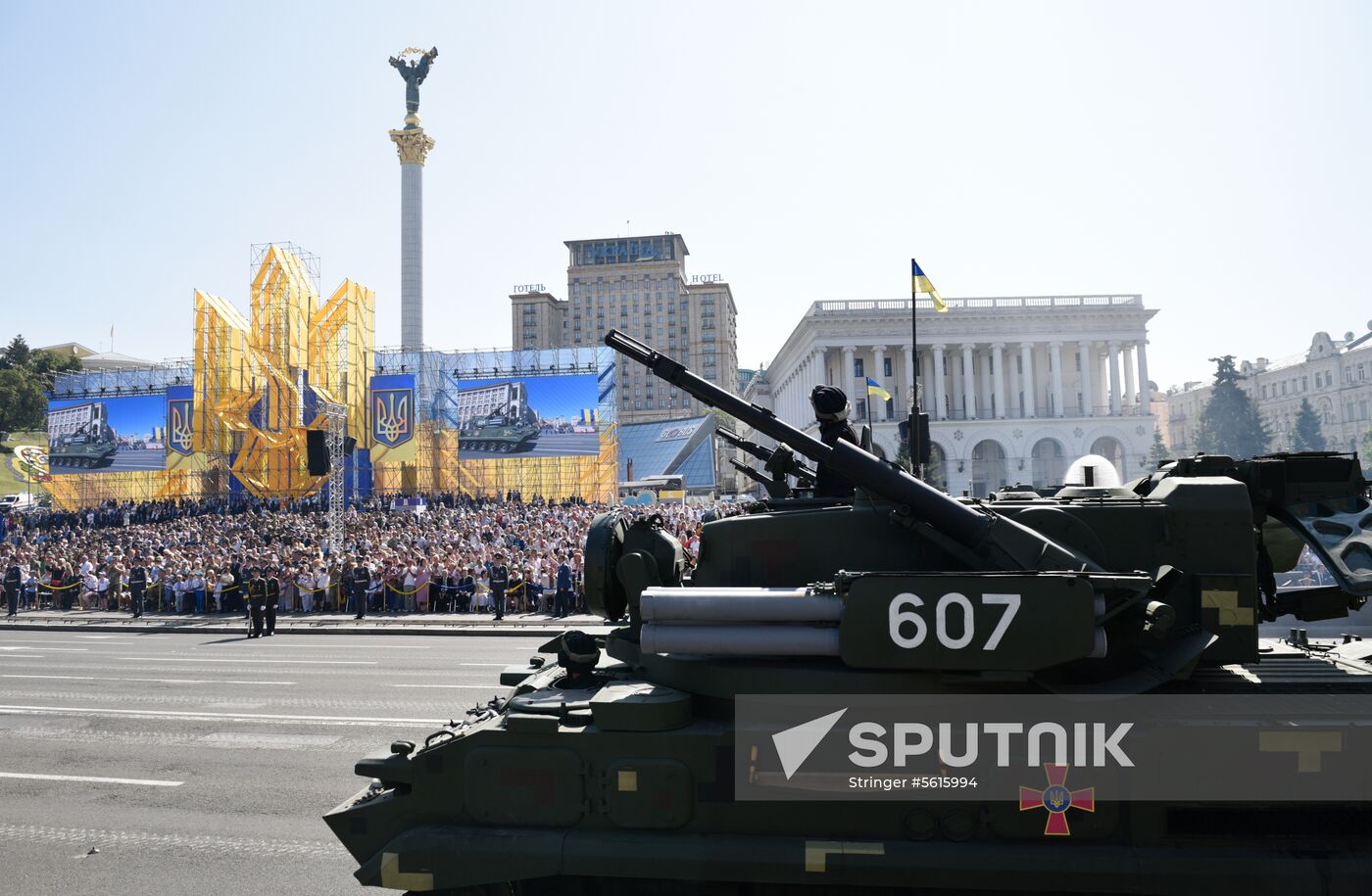 Kiev hosts military parade to mark Ukraine's Independence Day